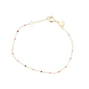 GORJANA Pink Multi Capri Malibu Bracelet